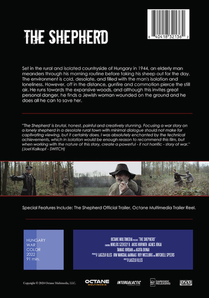 the shepherd - Back Panel - DVD