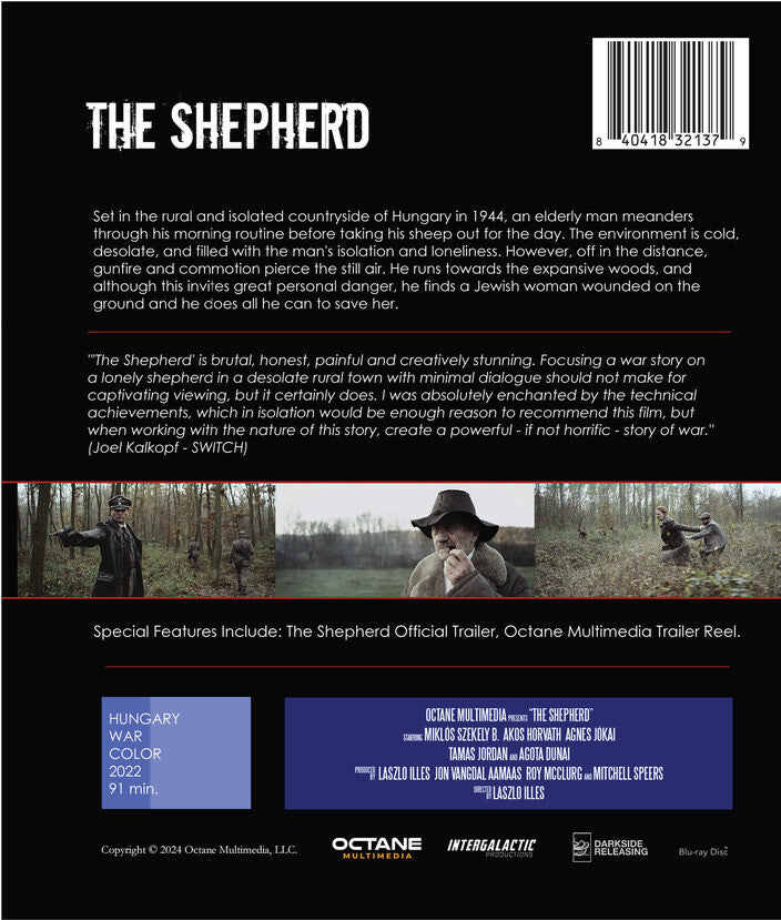 the shepherd - Back Panel - Blu-ray