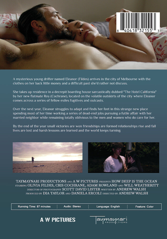 how deep is the ocean - Back Panel - DVD