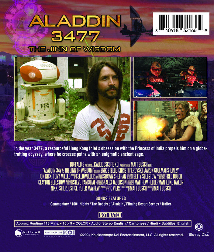 Aladdin 3477: The Jinn of Wisdom - Back Panel - 