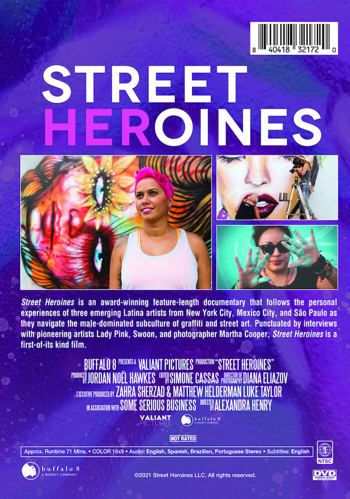 street heroines - Back Panel - DVD