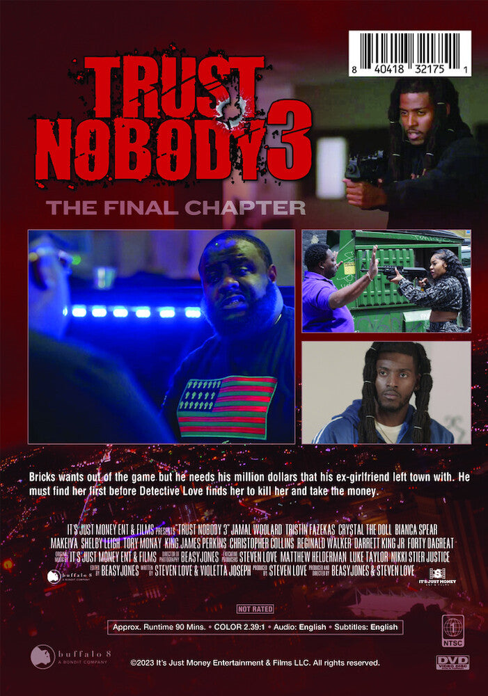 trust nobody 3 "who can you trust" the final chapter - Back Panel - DVD