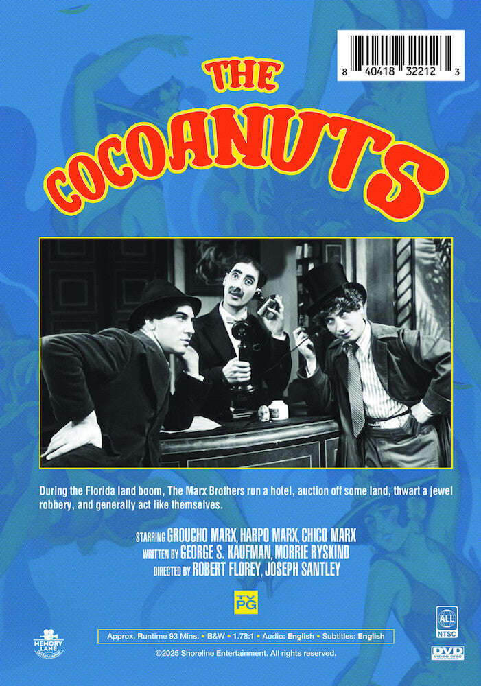 the cocoanuts - Back Panel - DVD