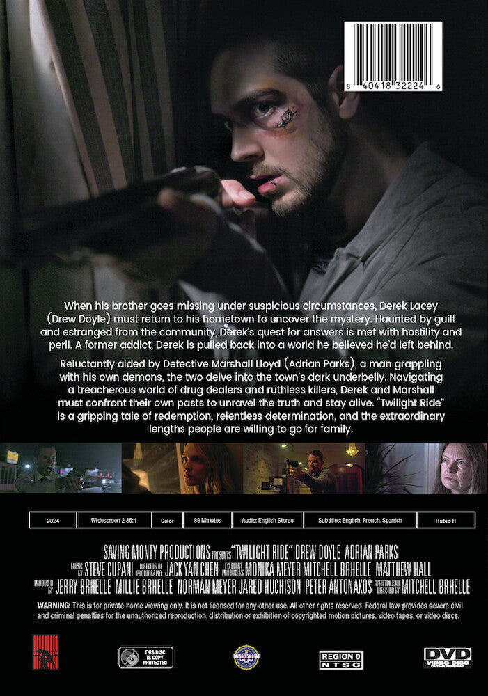 twilight ride - Back Panel - DVD