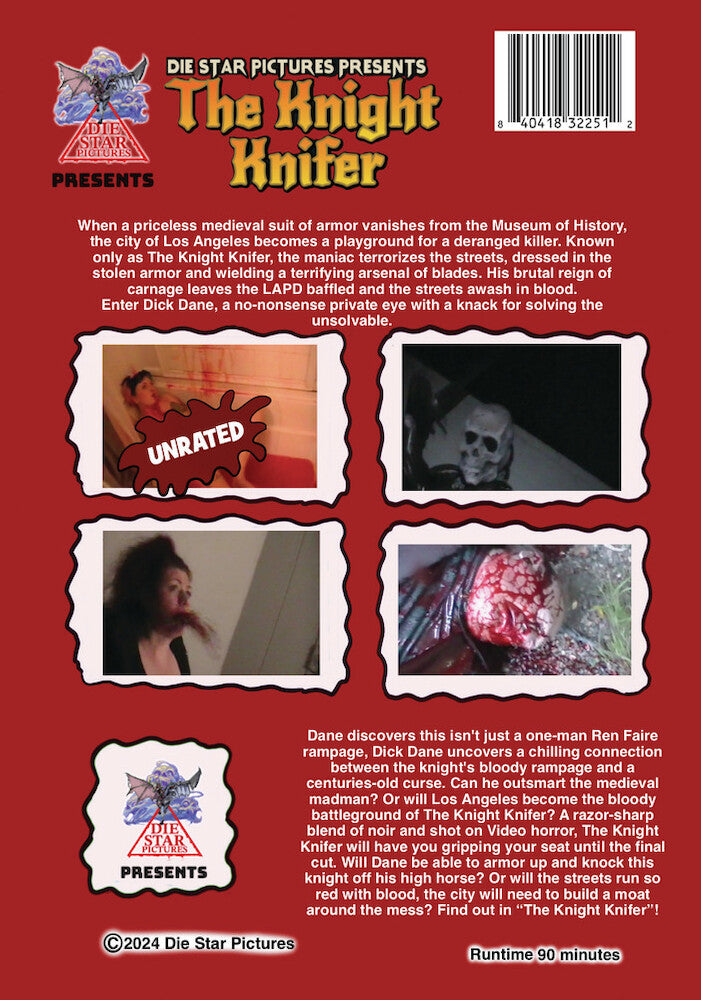 The Knight Knifer - Back Panel - 