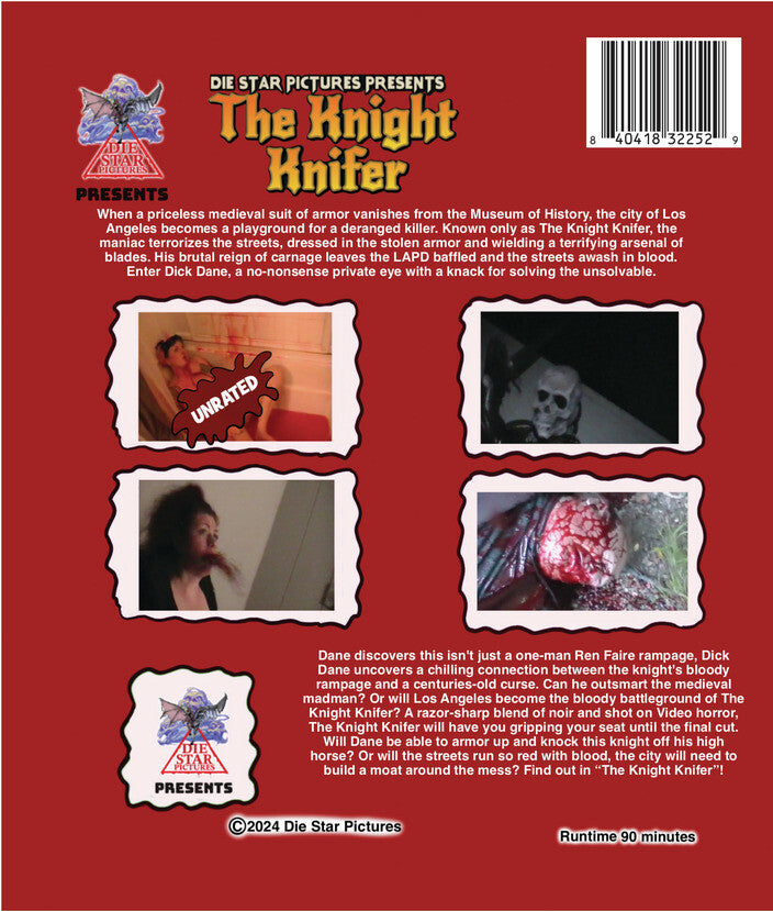 The Knight Knifer - Back Panel - 