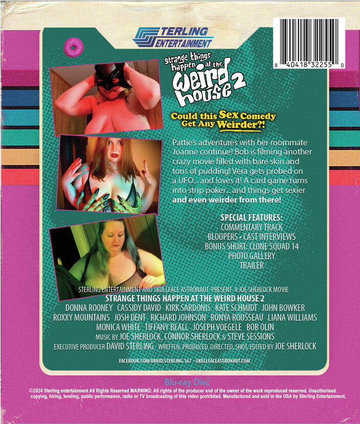 strange things happen at the weird house 2 - Back Panel - Blu-ray