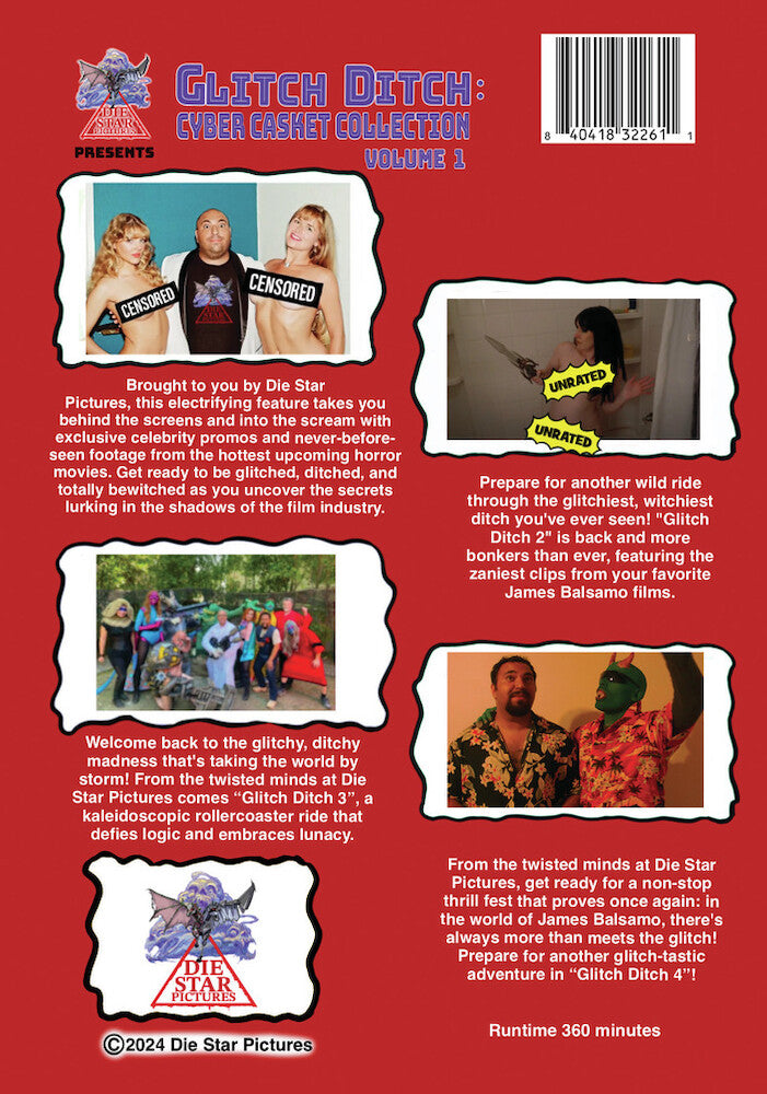 Glitch Ditch Vol. 1 - Back Panel - 