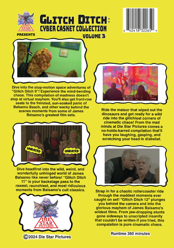 Glitch Ditch Vol. 3 - Back Panel - 