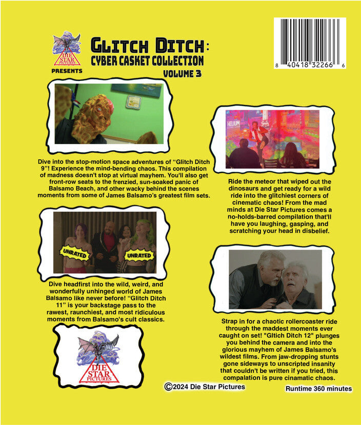 Glitch Ditch Vol. 3 - Back Panel - 
