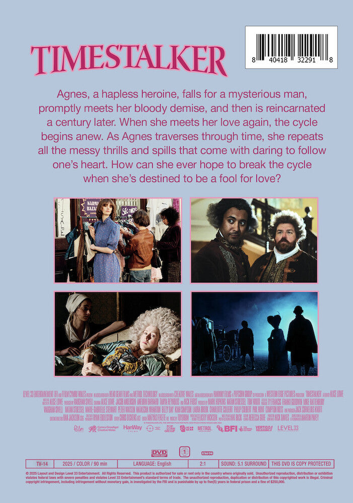 timestalker - Back Panel - DVD