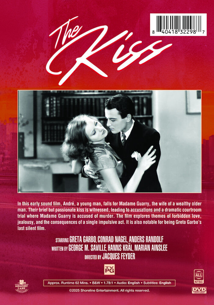 the kiss - Back Panel - DVD