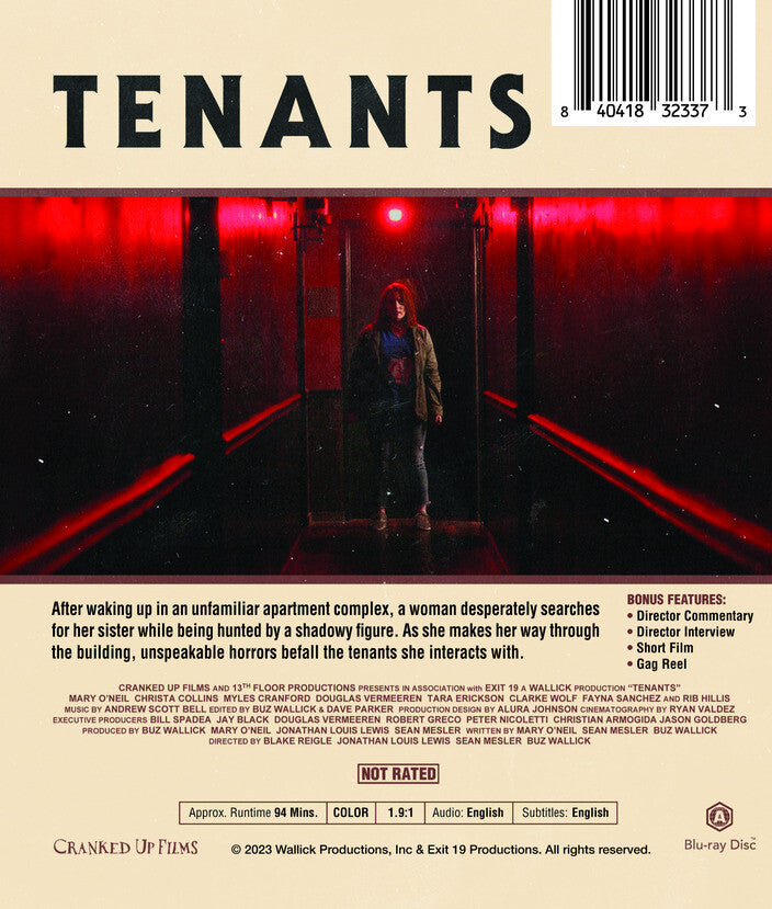 tenants - Back Panel - Blu-ray
