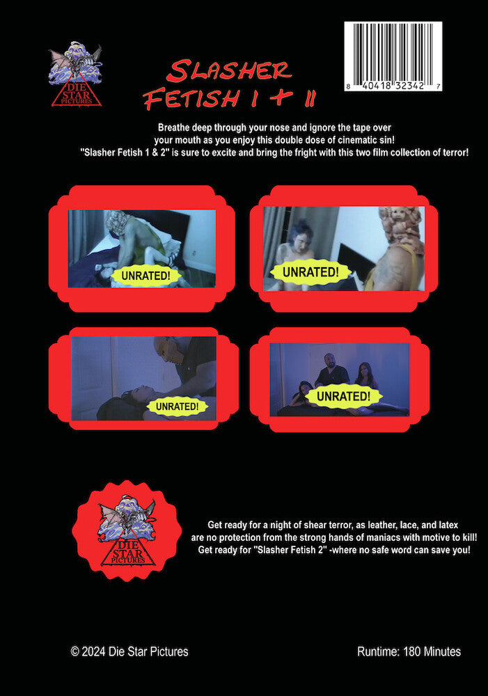 Slasher Fetish 1 & 2 - Back Panel - 