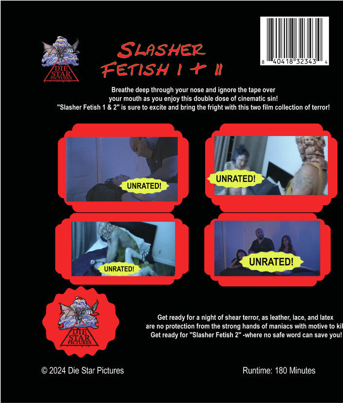 Slasher Fetish 1 & 2 - Back Panel - 