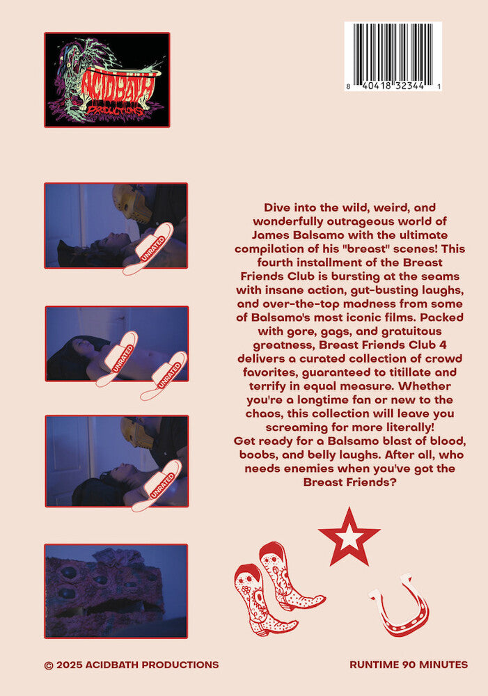 Breast Friends Club 4 - Back Panel - 