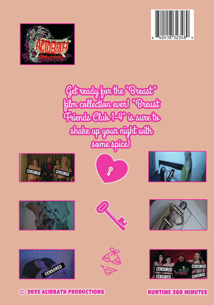 Breast Friends Club 1-4 - Back Panel - 