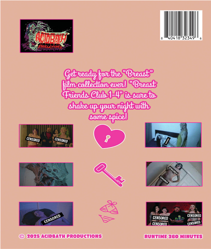 Breast Friends Club 1-4 - Back Panel - 