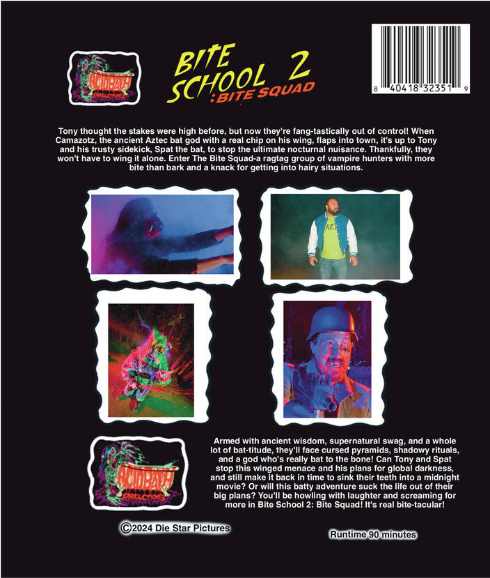 Bite School 2: Bite Squad - Back Panel - 