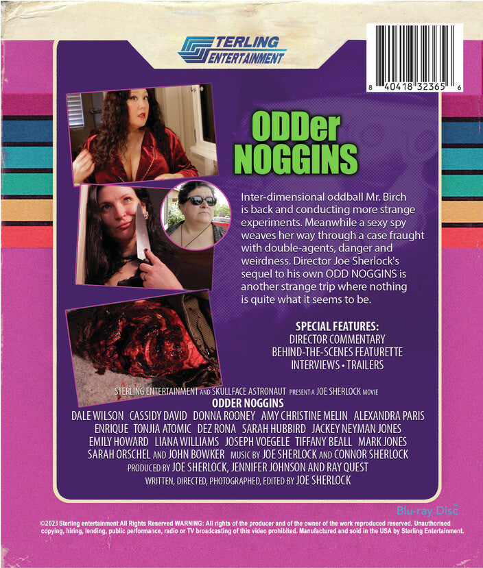 odder noggins - Back Panel - Blu-ray