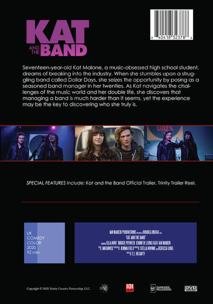 Kat and The Band - Back Panel - 