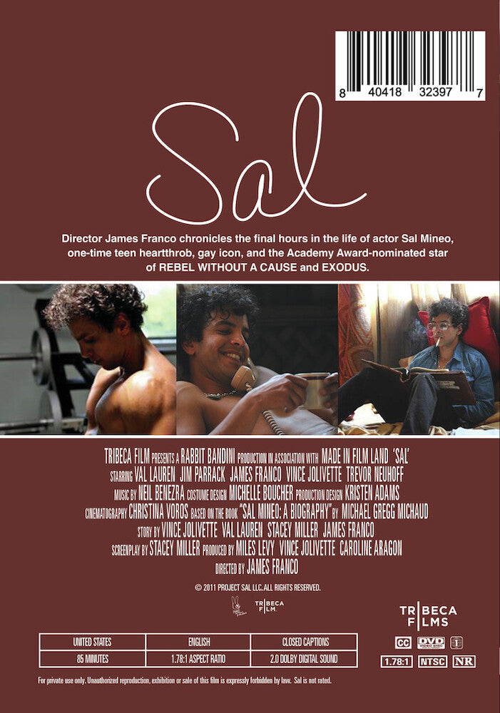sal - Back Panel - DVD