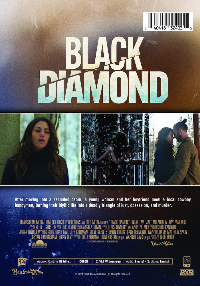 black diamond - Back Panel - DVD