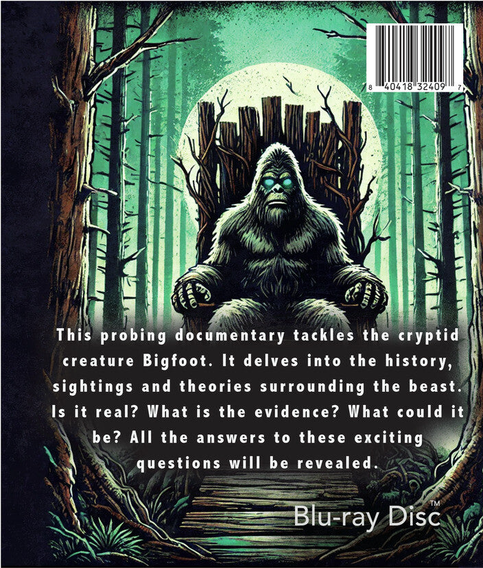 bigfoot isn't real - Back Panel - Blu-ray