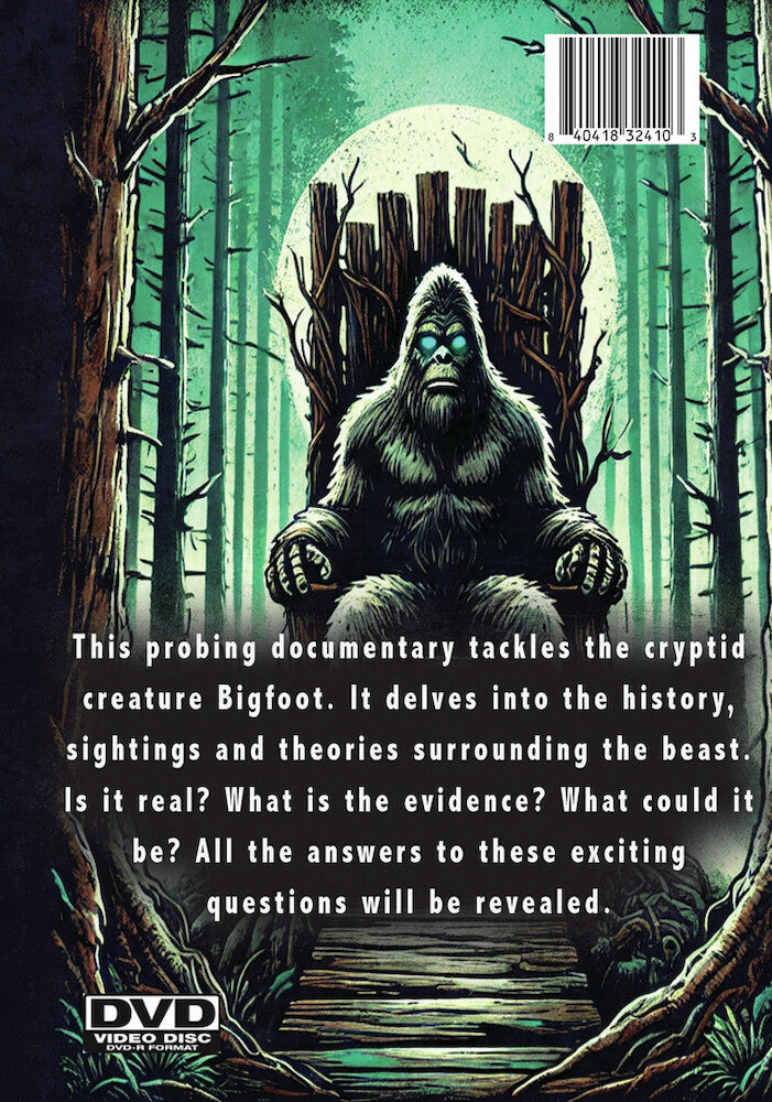 bigfoot isn't real - Back Panel - DVD