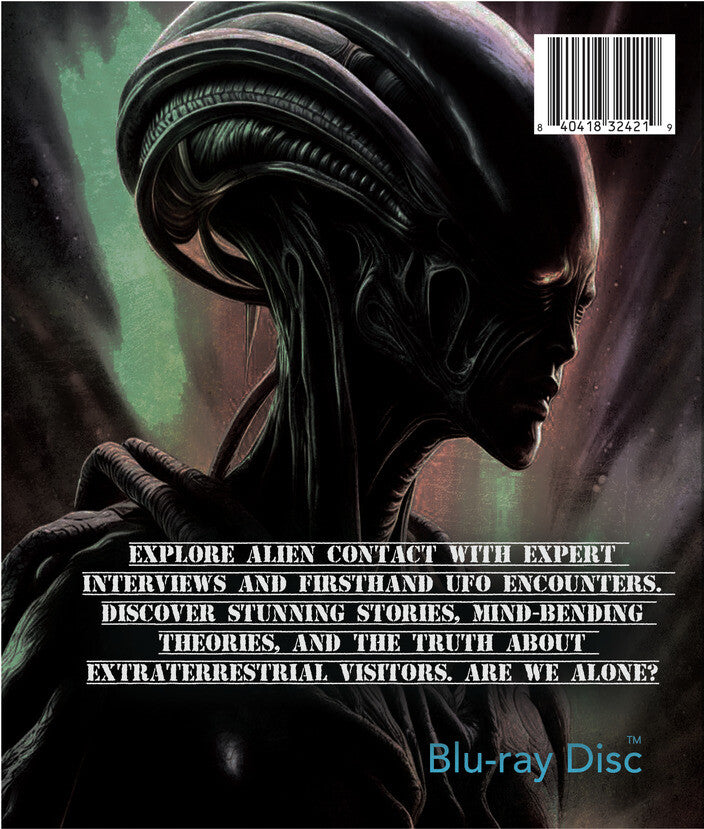 in their words: stories of alien contact - Back Panel - Blu-ray