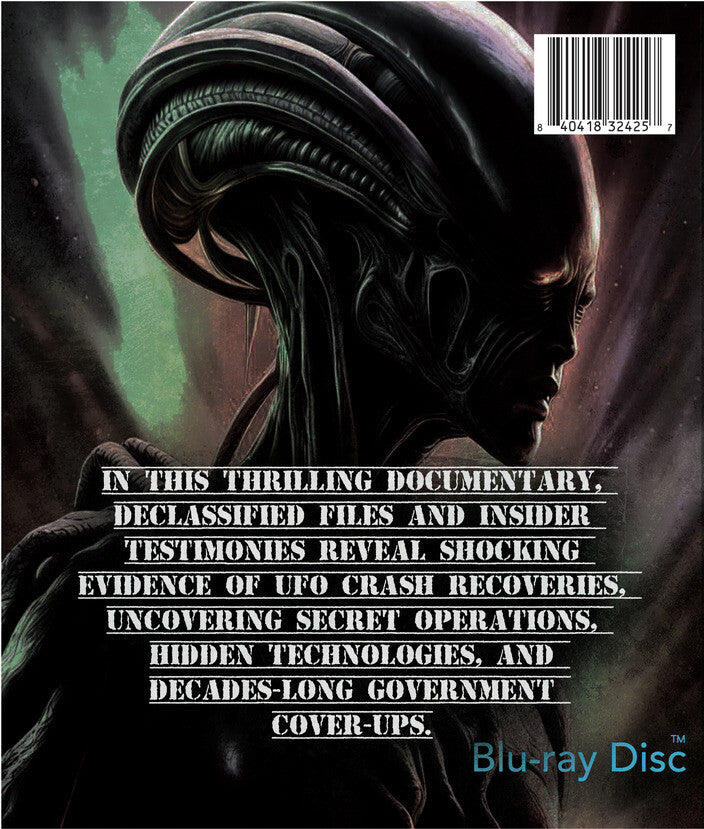 shadow operations: ufo crash retrieval evidence & cover up - Back Panel - Blu-ray