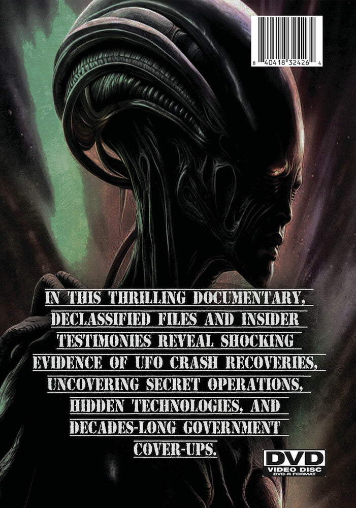 Shadow Operations: UFO Crash Retrieval Evidence & Cover Up - Back Panel - 