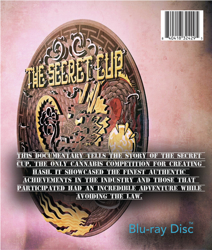 the secret cup - Back Panel - Blu-ray