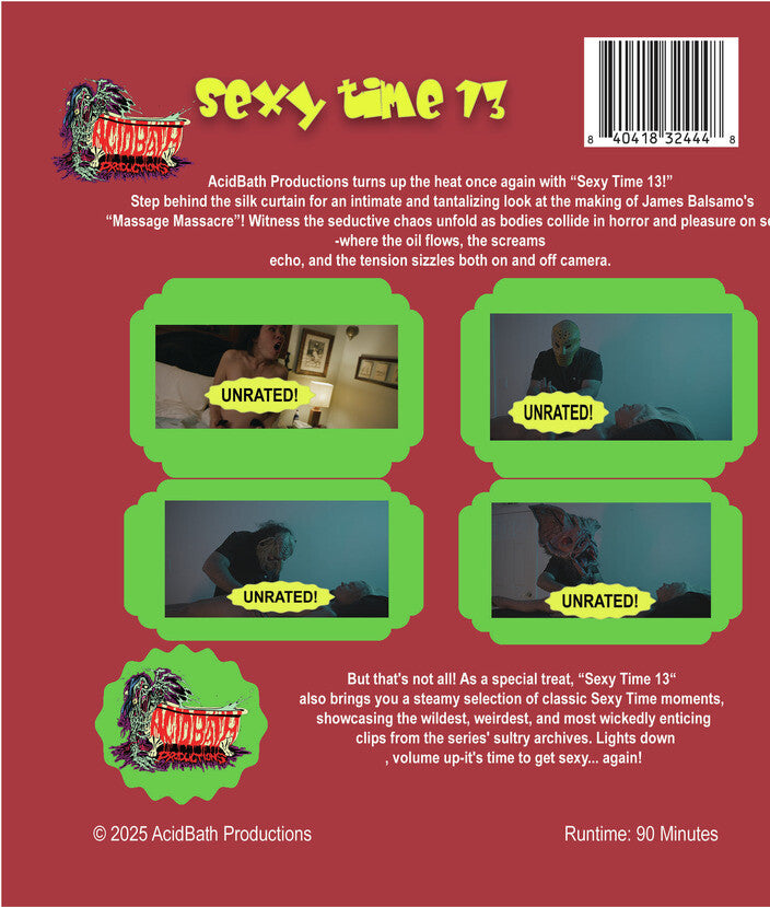 Sexy Time 13 - Back Panel - 