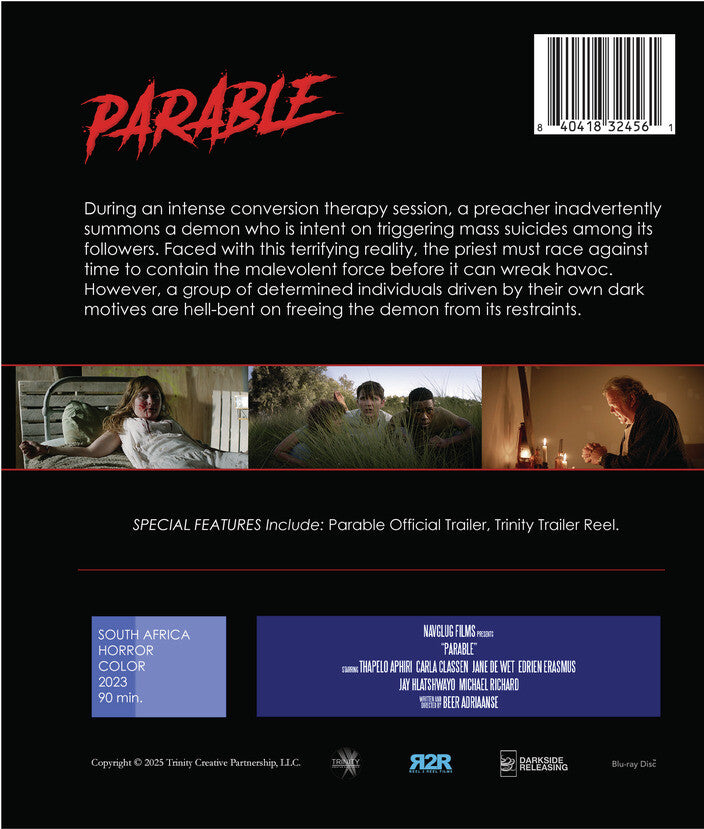 Parable - Back Panel - 