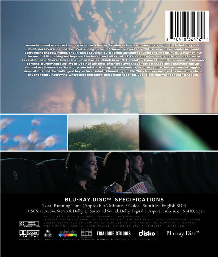 the trialside studios movie: behind the camera (chapter two) - Back Panel - Blu-ray