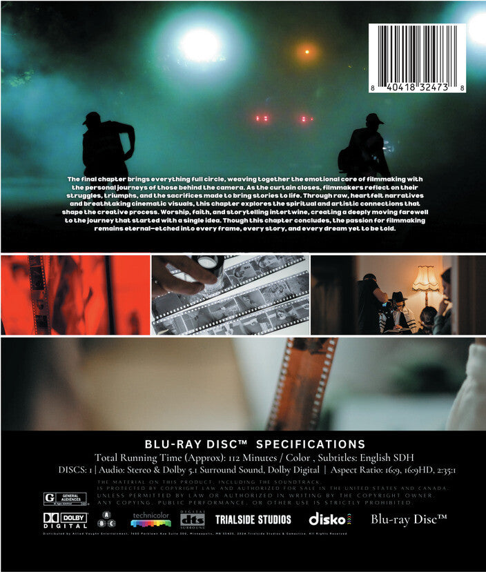 the trialside studios movie: behind the camera (chapter three) - Back Panel - Blu-ray