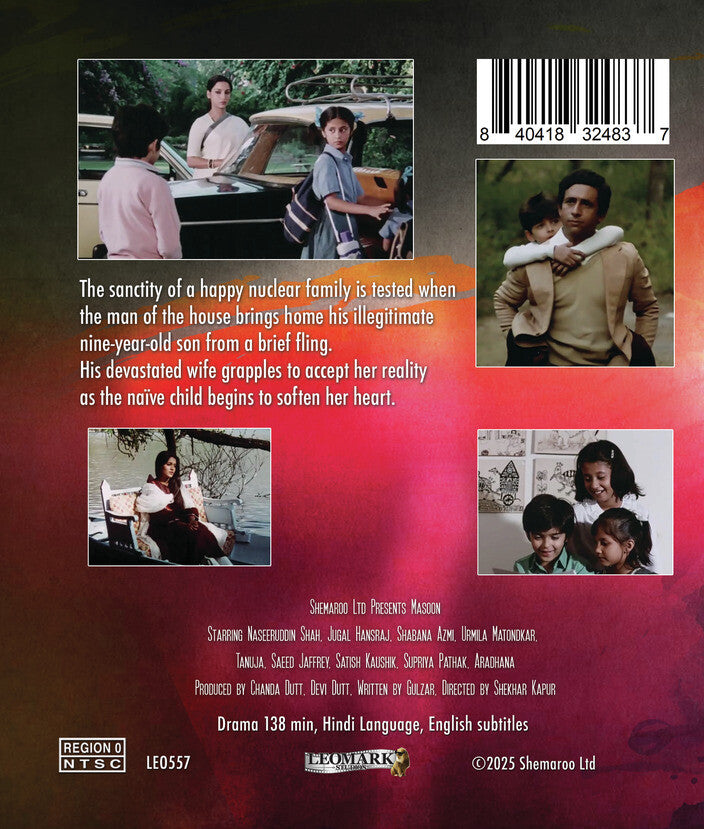 masoom - Back Panel - Blu-ray