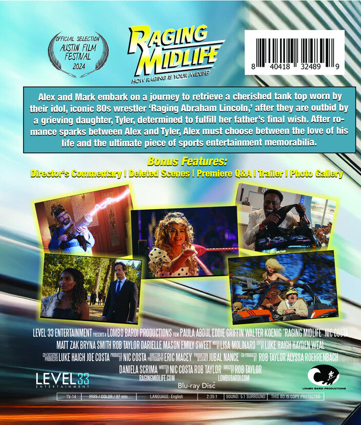 raging midlife - Back Panel - Blu-ray
