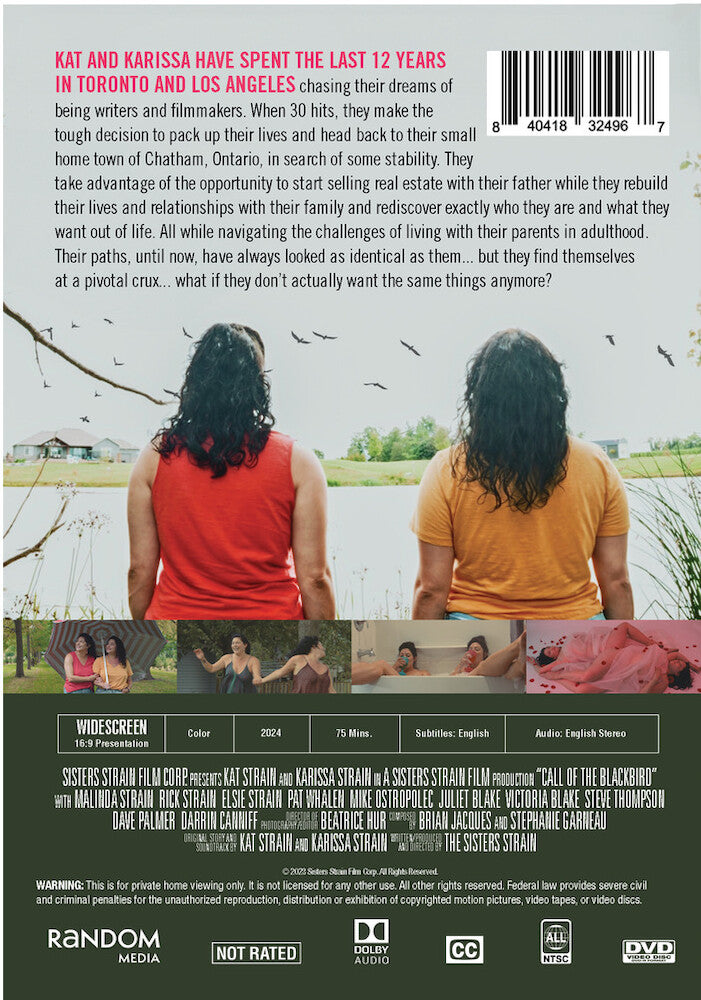 call of the blackbird - Back Panel - DVD