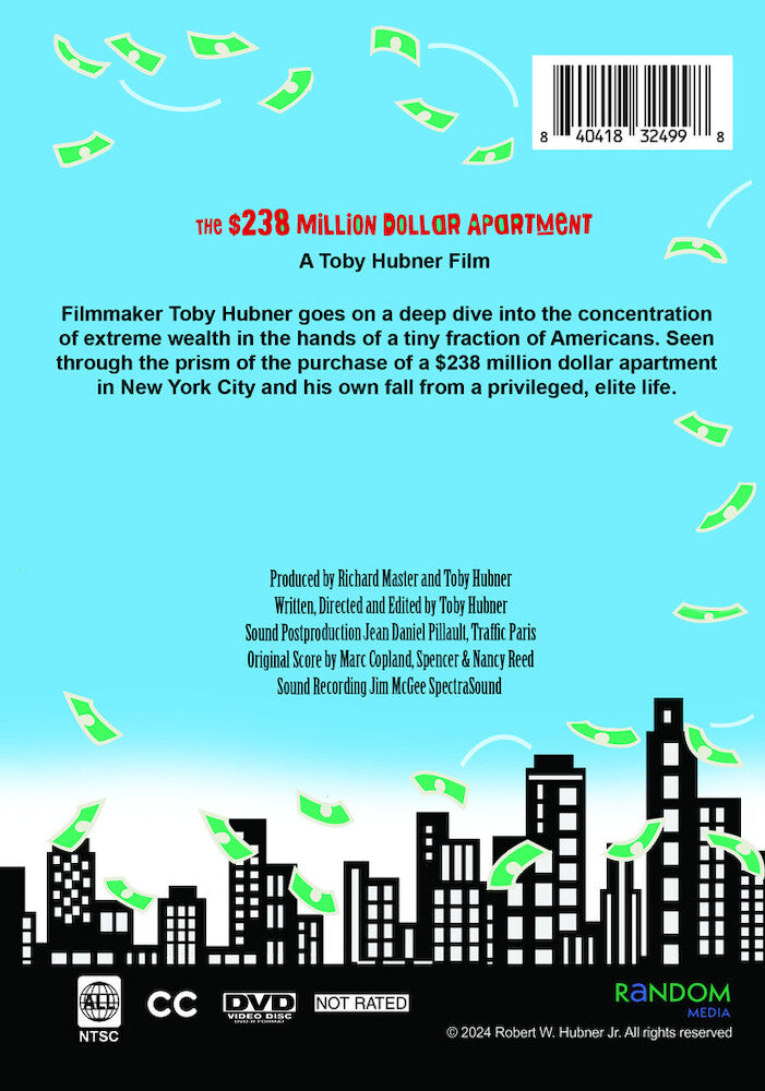 the $238 million dollar apartment - Back Panel - DVD