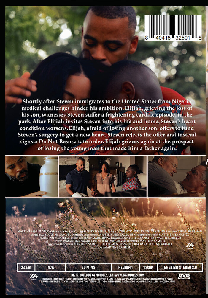 the fisherman - Back Panel - DVD