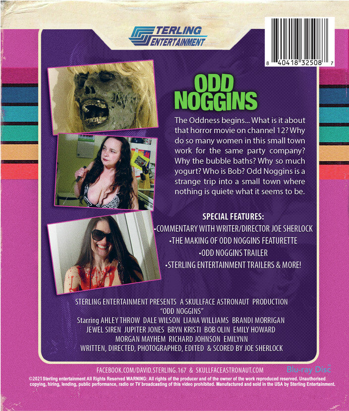 odd noggins - Back Panel - Blu-ray