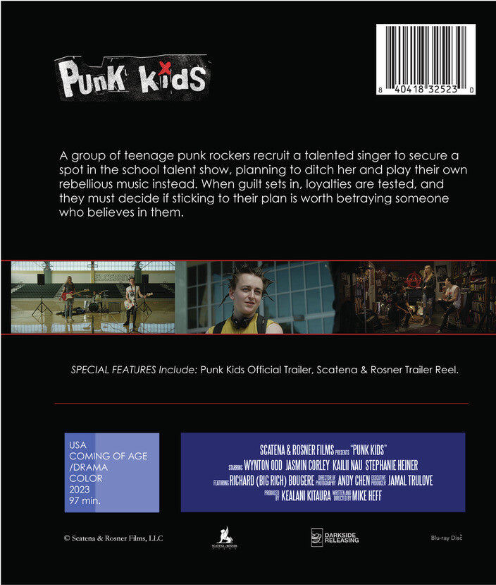 Punk Kids - Back Panel - 