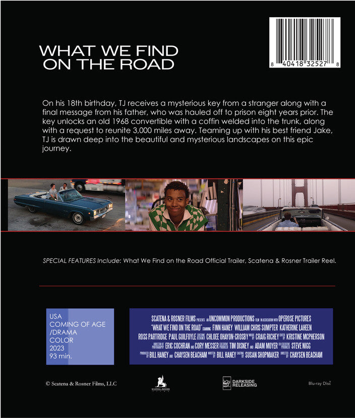 what we find on the road - Back Panel - Blu-ray