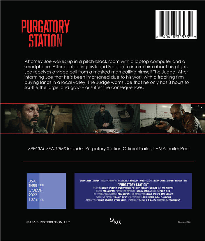 Purgatory Station - Back Panel - 