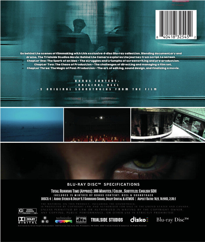 the trialside studios movie: behind the camera (collection bundle) - Back Panel - Blu-ray