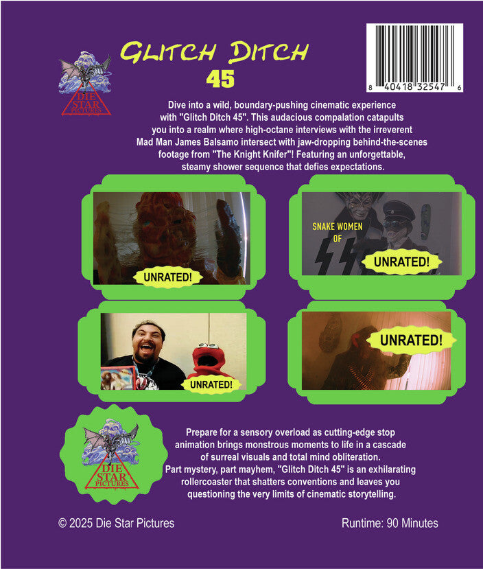 Glitch Ditch 45 - Back Panel - 