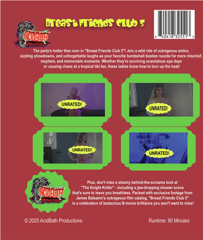 Breast Friends Club 5 - Back Panel - 