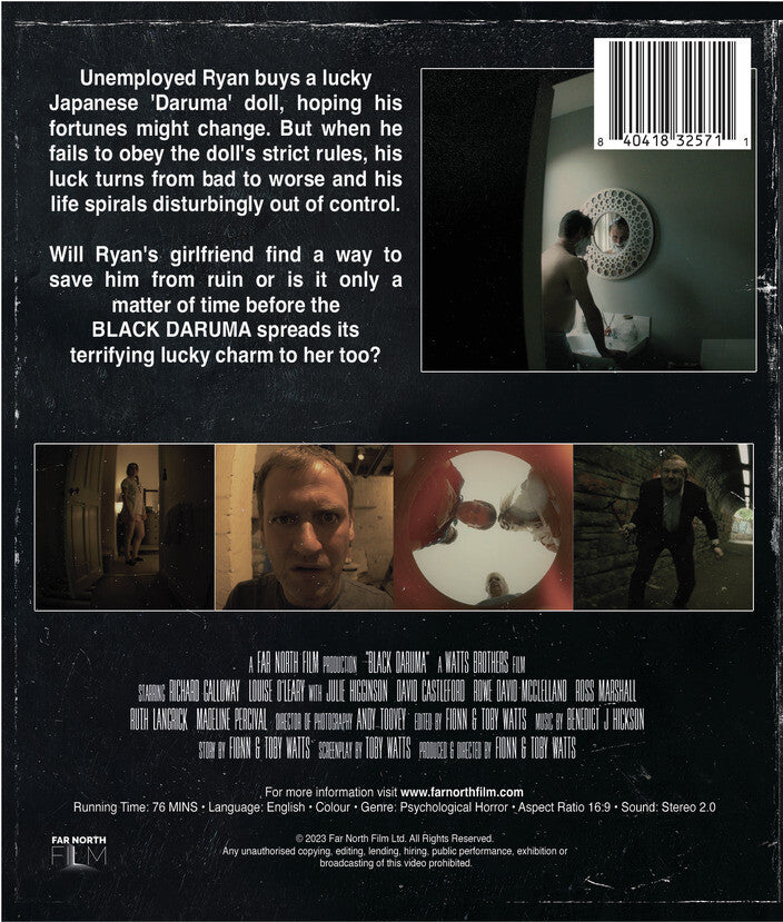 black daruma - Back Panel - Blu-ray